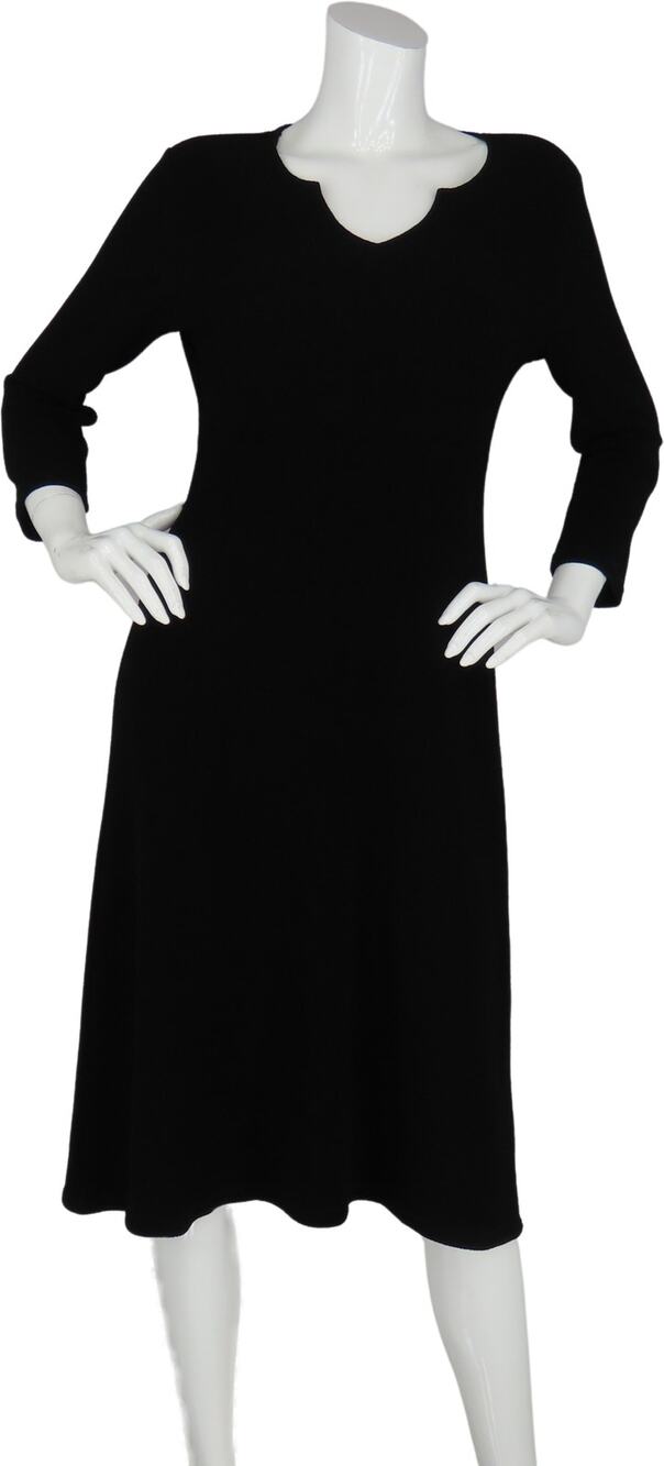 Orvis Knit Black Dress